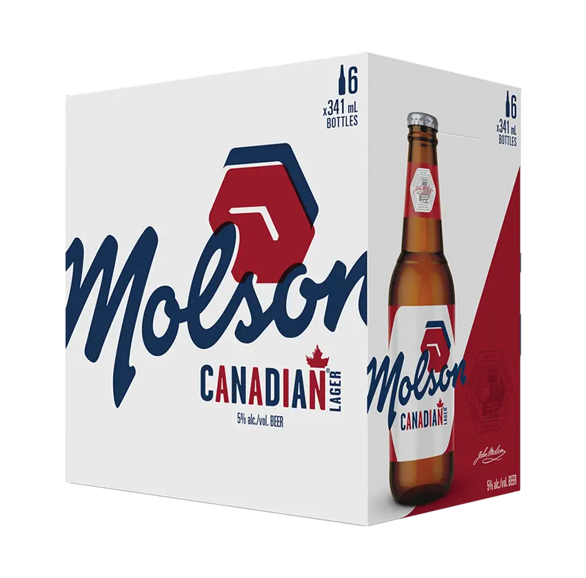 Molson Canadian (5% alc)(6*341ml)