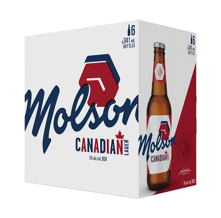 Molson Canadian (5% alc)(6*341ml)
