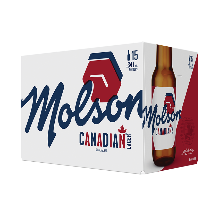 15B MOLSON CANADIAN 15X341ML