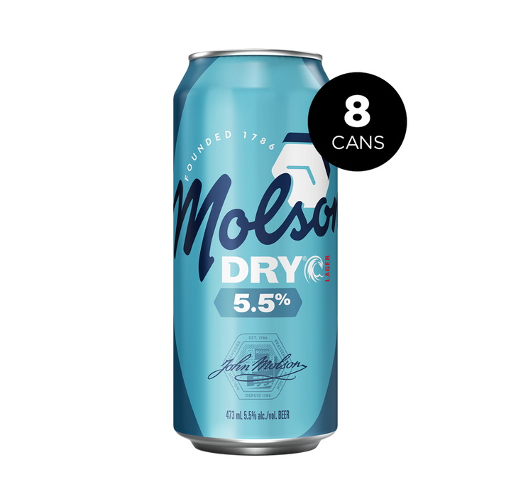 MOLSON DRY 1 X Can 473ML