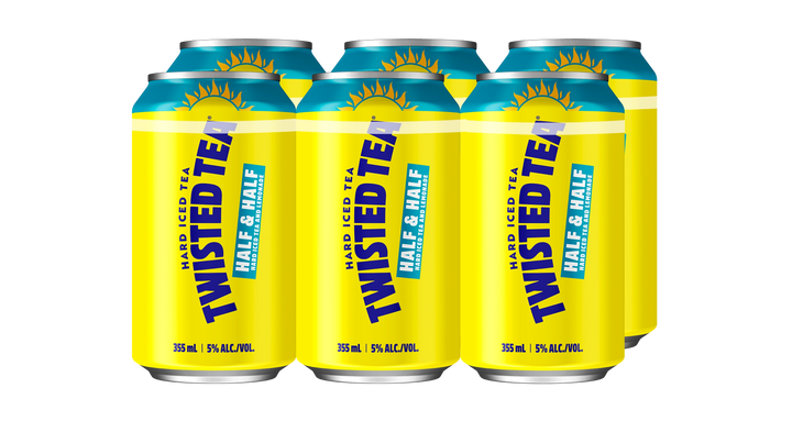 TWISTED TEA HALF & HALF 355ML 6PK BT
