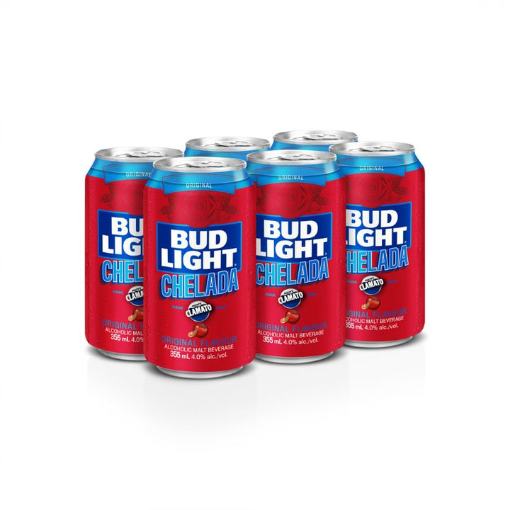 6C BUDWEISER CHELADA IN BOND 6X355ML
