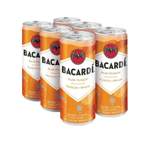 6C BACARDI RUM PUNCH 6X355ml