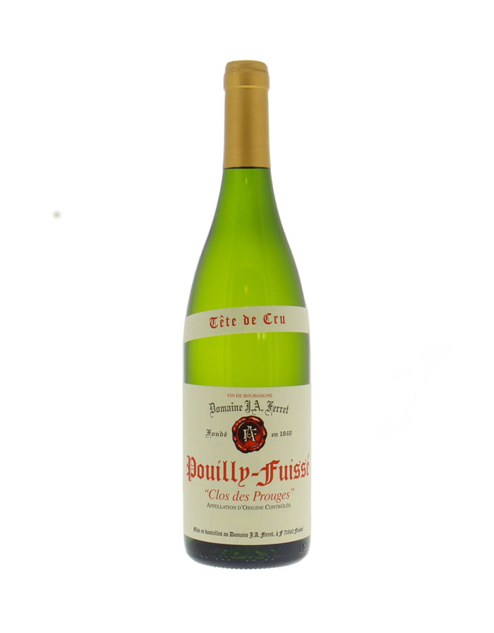 Domaine J.A. Ferret Pouilly Fuisse Tete de Cru 'Clos des Prouges' 2019
