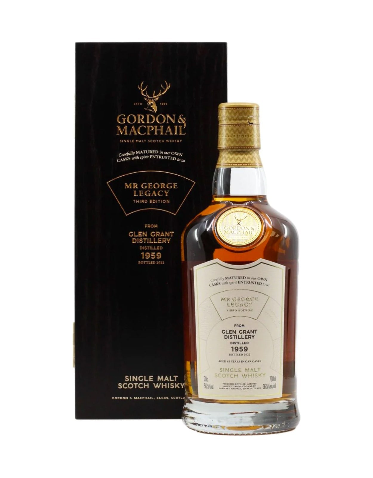Gordon & MacPhail Mr George Legacy 3rd Edition Single Malt 1959 'Glen Grant'