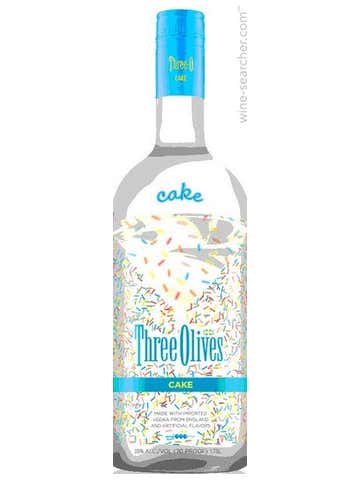 Three Olives Cake Vodka