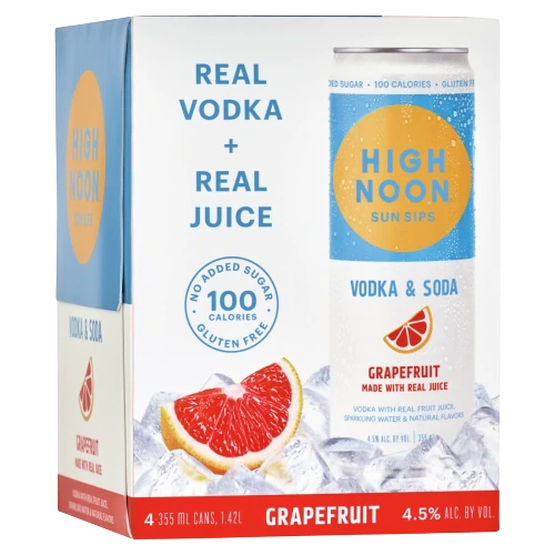 4C HIGH NOON GRAPEFRUIT 4X355ML