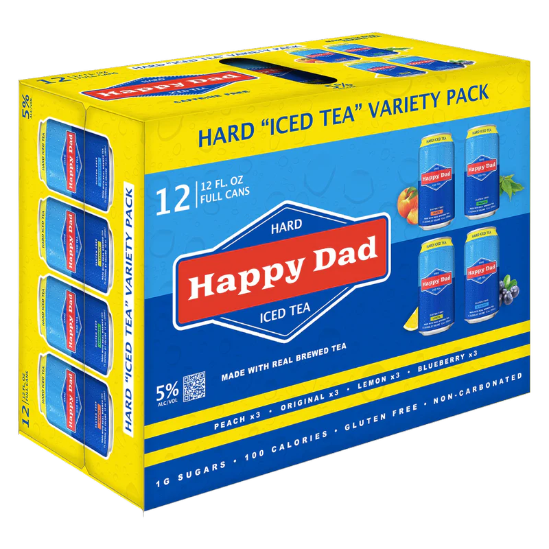 12C HAPPY DAD HARD ICED TEA VARIETY PACK