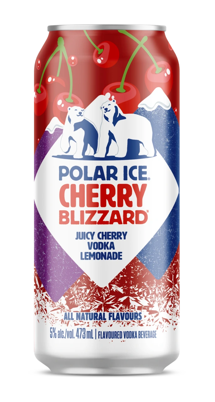 1C POLAR ICE CHERRY BLIZZARD VODKA LEMONADE 1X473ML - 1C POLAR ICE CHERRY BLIZZARD VODKA LEMONADE 1X473ML