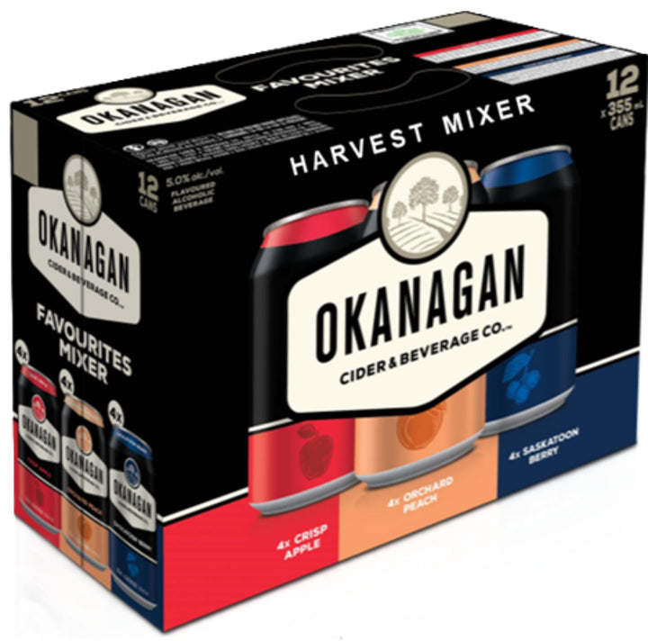 12C OK CIDER HARVEST MIX 12x355ML