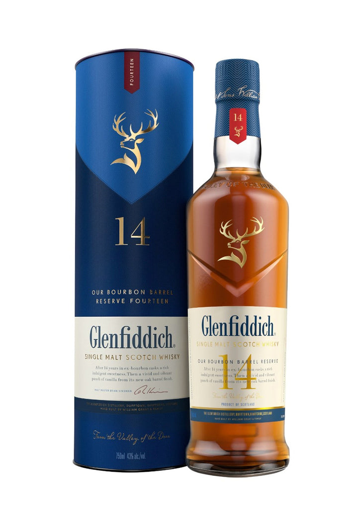 Glenfiddich 14 Year Bourbon Barrel Reserve