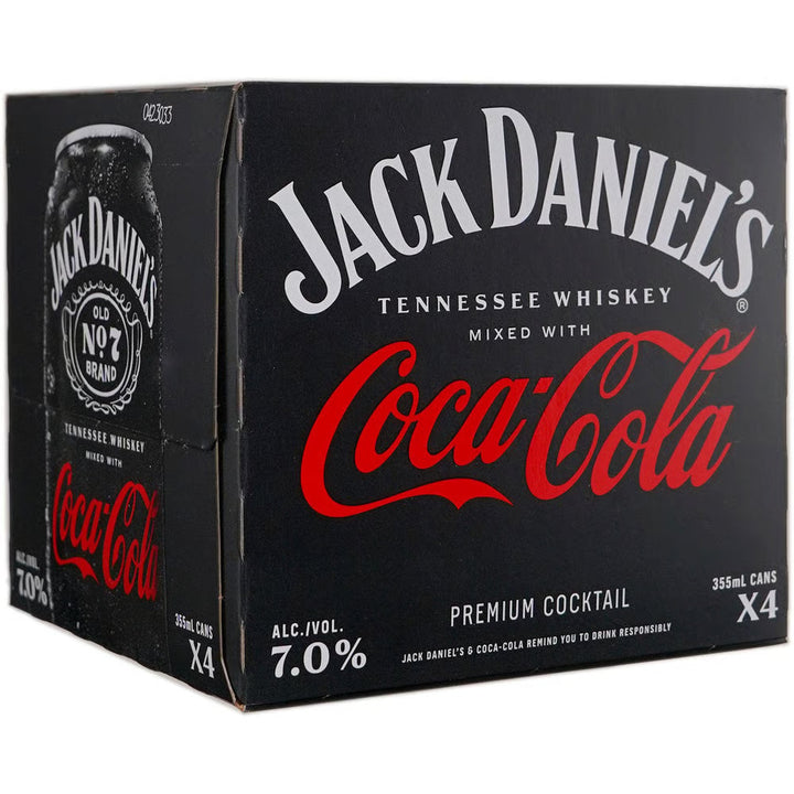 4C JACK & COLA 4X355ML