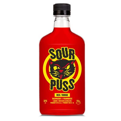 SOUR PUSS RASPBERRY P 375ML