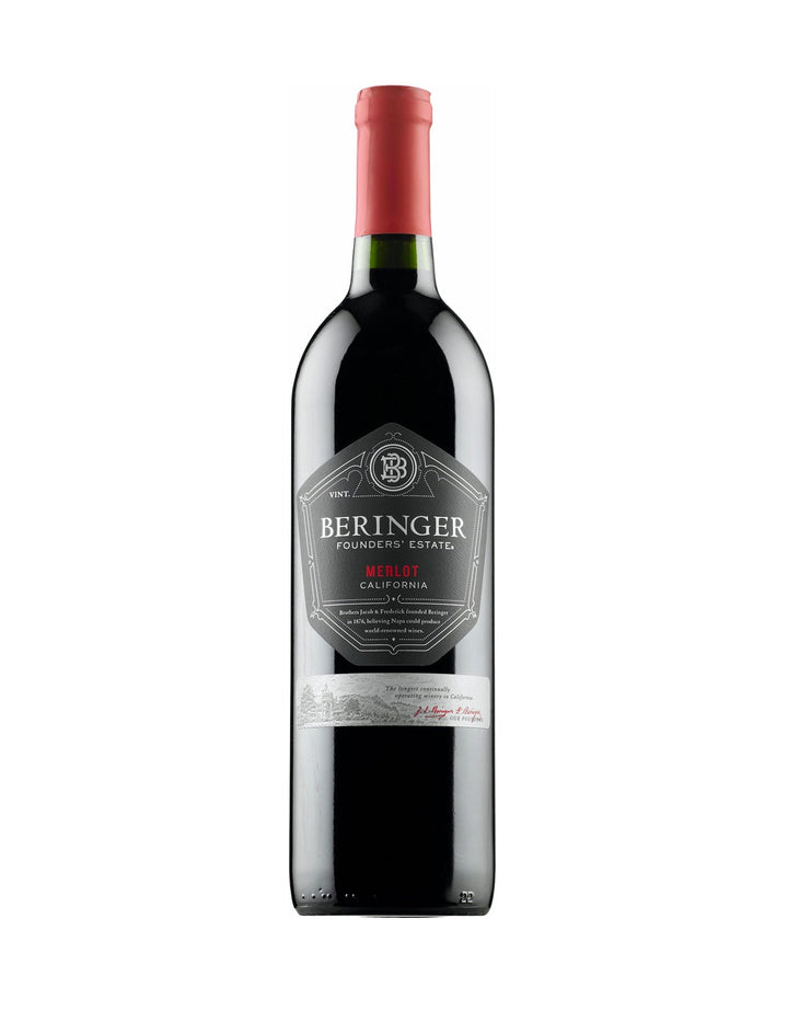Beringer Merlot Founders' Estate - 12 Bottles