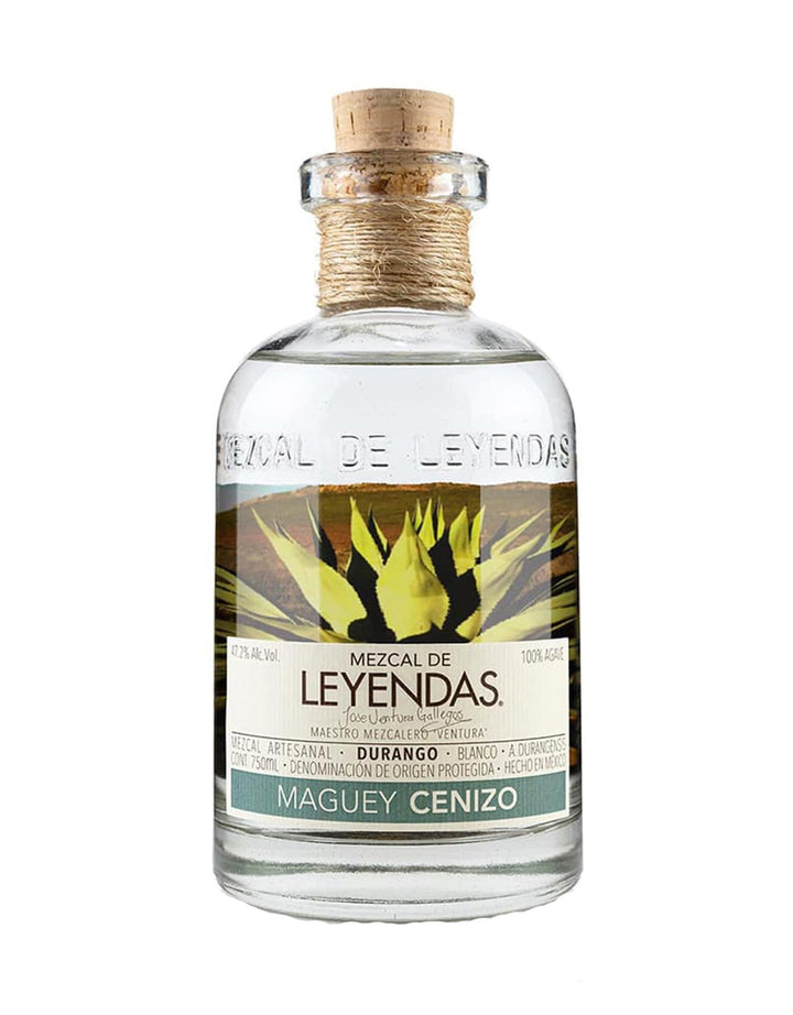 Mezcal De Leyendas Maguey Cenizo Durango
