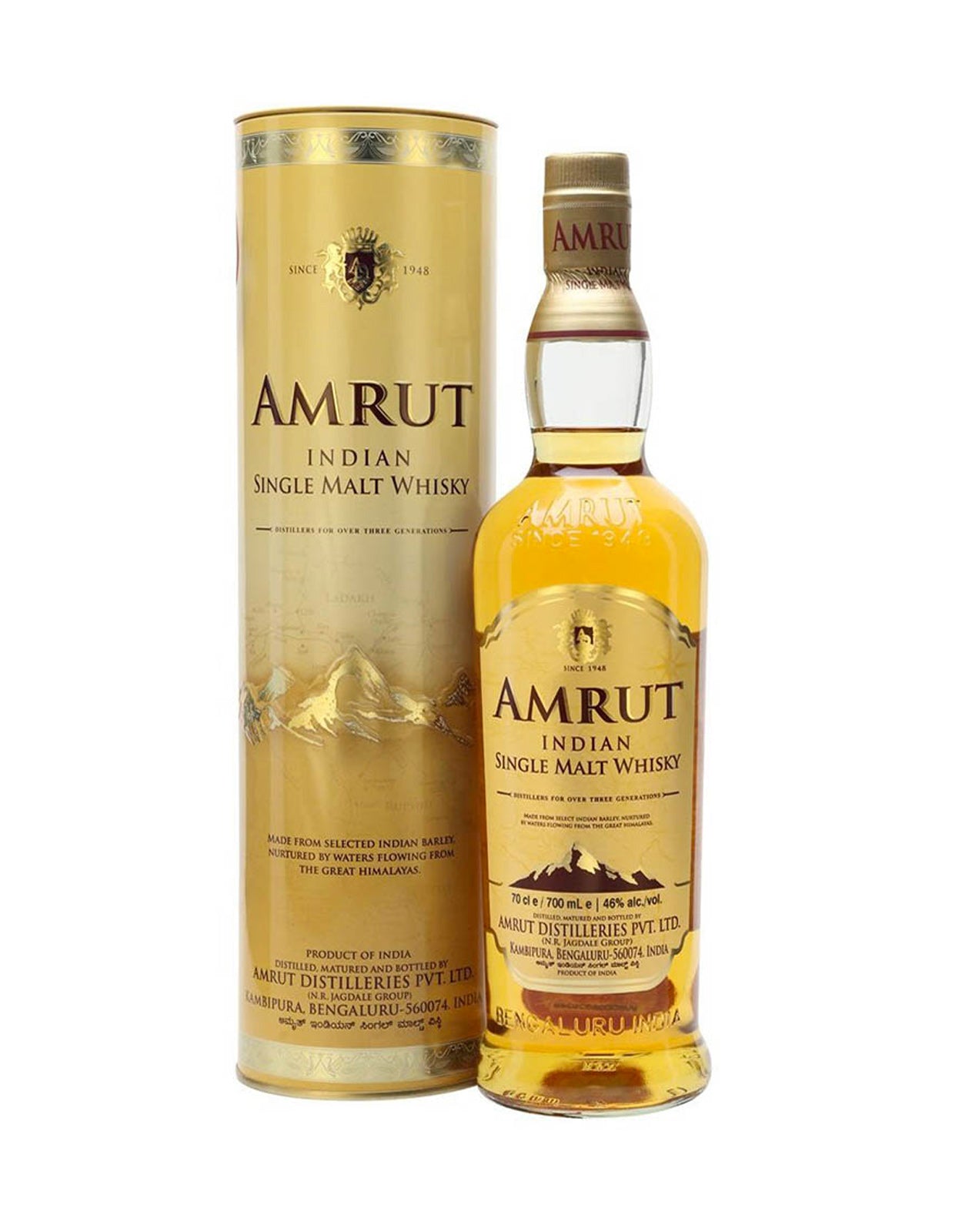 Amrut Indian Single Malt Whiskey