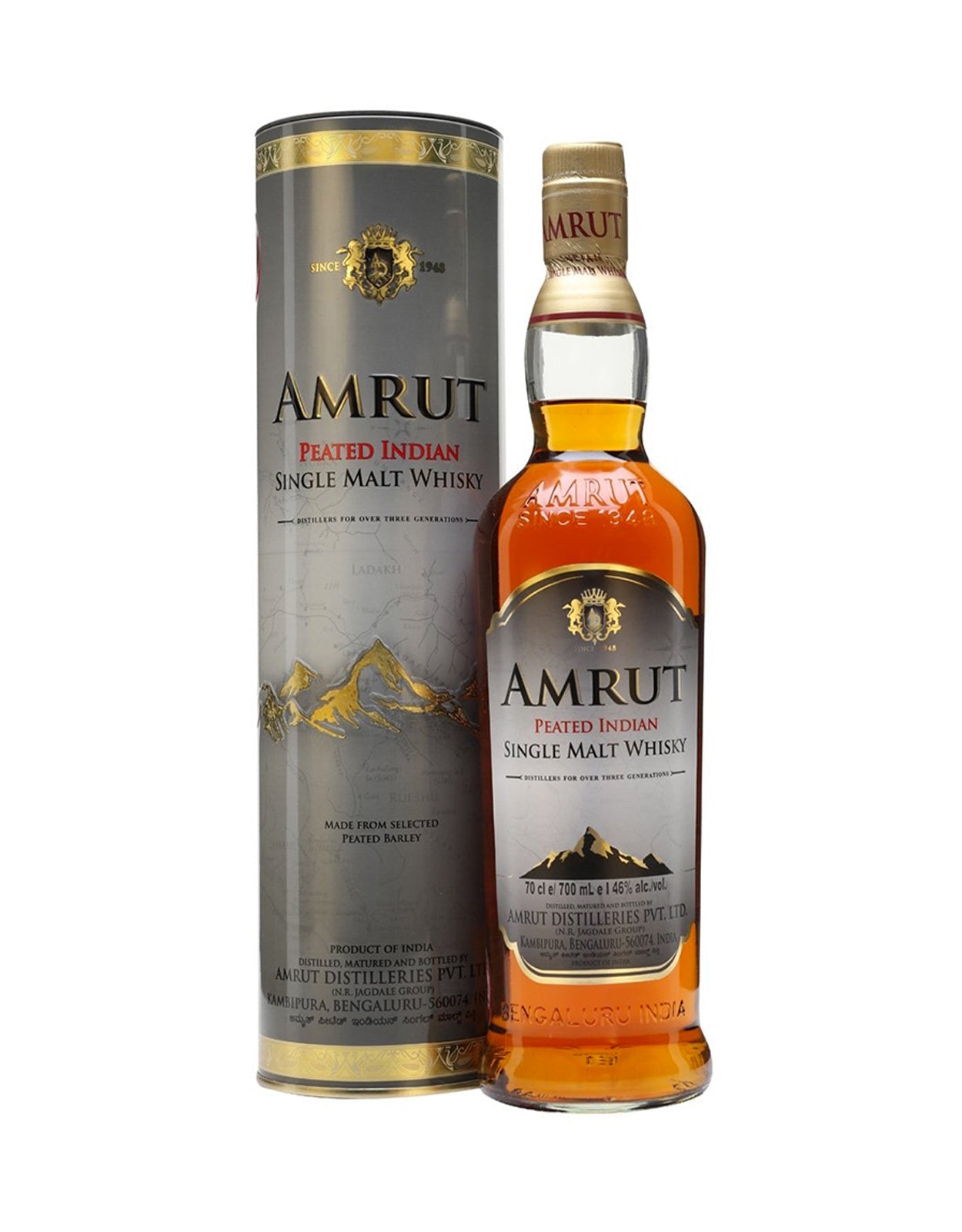 Amrut Peated Single Malt Whisky