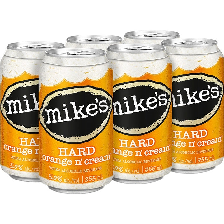 6C MIKE'S ORANGE AND CREAM 6x355ml