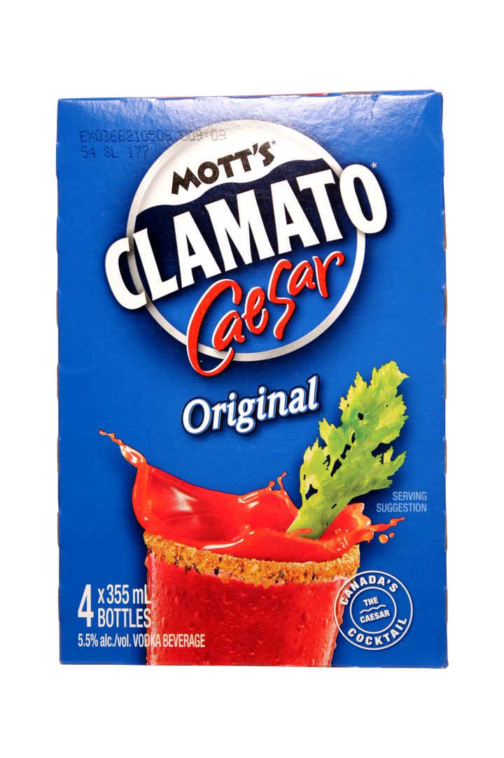 4B MOTT'S CLAMATO ORG 4X355ML