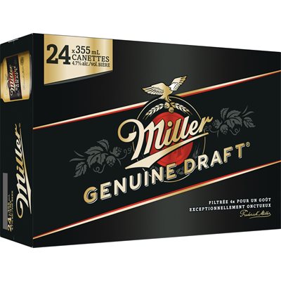 Miller Genuine Draft 24 C