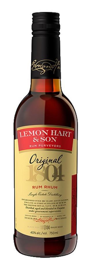 LEMON HART 1804 RUM G 750ML