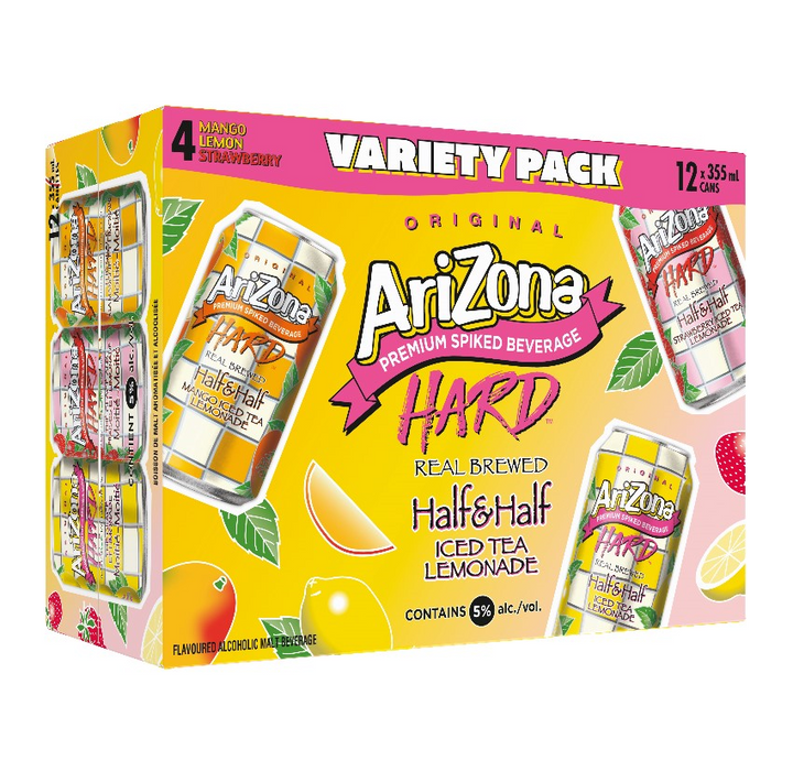 12C ARIZONA HALF & HALF 12X355ML