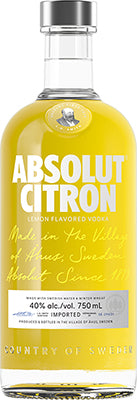 ABSOLUT CITRON G 750ML