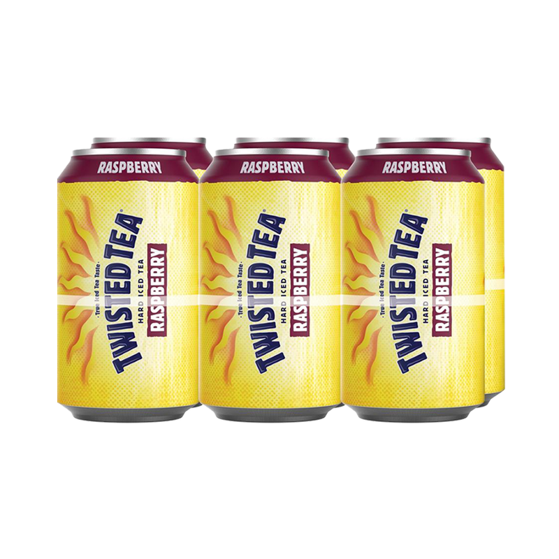 Twisted   Tea   Raspberry   6   Cans