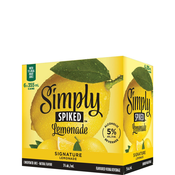 6C SIMPLY SPIKED LEMON 6X355ML - 6C SIMPLY SPIKED LEMON 6X355ML
