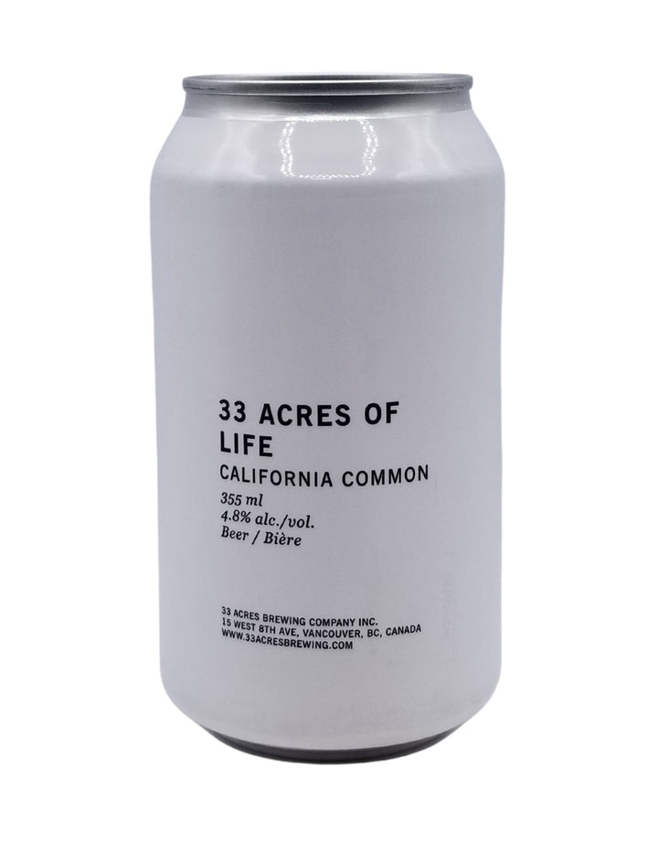 33 Acres Brewing Life 355 ml - 24 Cans
