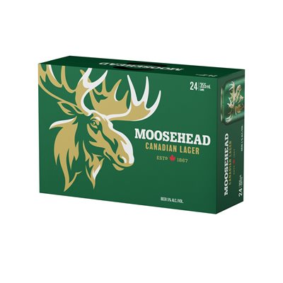 24C MOOSEHEAD LAGER 24x355ML
