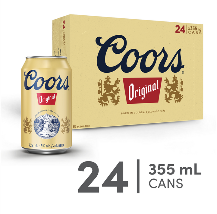 24C COORS ORIGINAL 24X355ML