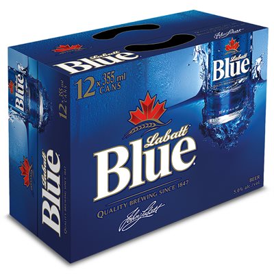Labatt Blue Pilsner 12 C