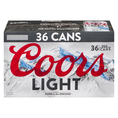 36C COORS LIGHT 36X355ML