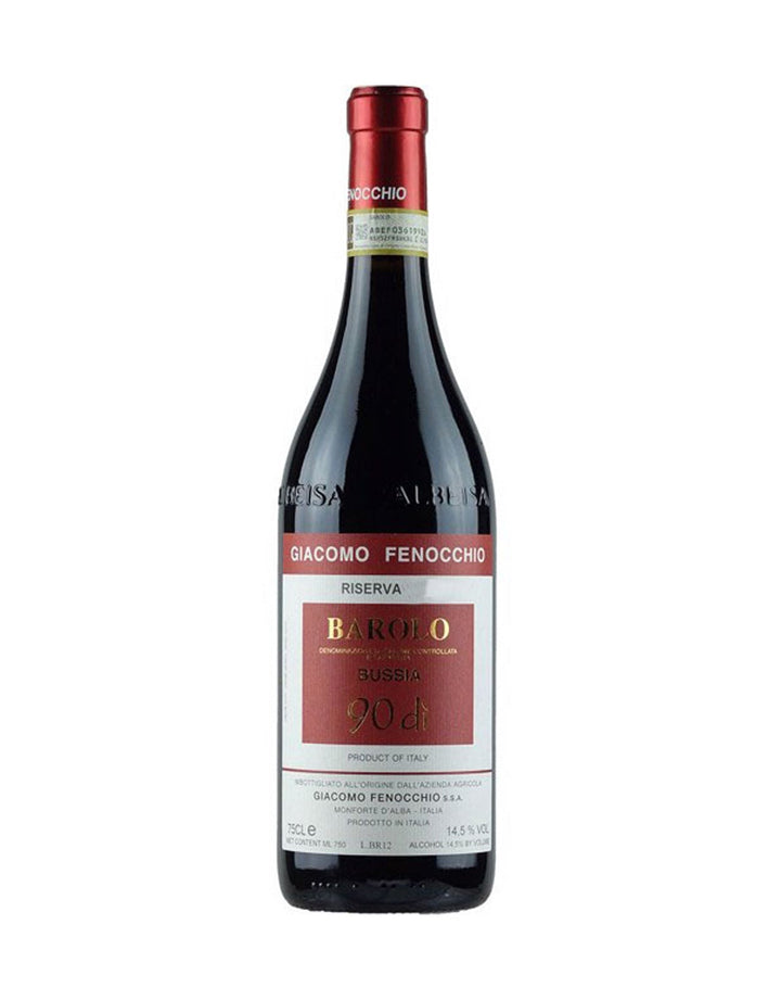 Giacomo Fenocchio Barolo Riserva 'Bussia 90 di' 2019
