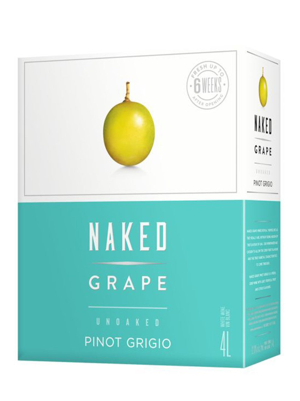 NAKED PINOT GRIGIO 4L