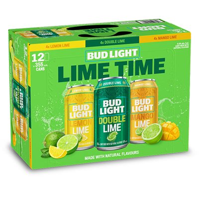 12C BUD LIGHT LIME TIME 12CX355 ml - c