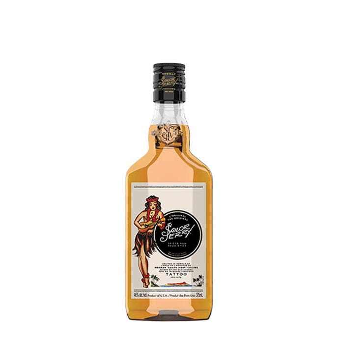 SAILOR JERRY SPICED NAVY RUM P 375ML