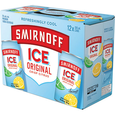 12C SMIRNOFF ICE ORIGINAL 12X355ML - 12C SMIRNOFF ICE ORIGINAL 12X355ML