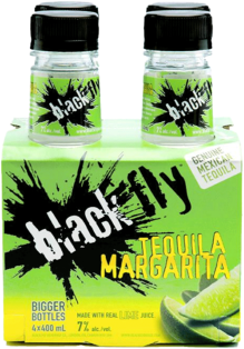 4B BLACK FLY TEQUILA MARGARITA 4X400ML - 4B BLACK FLY TEQUILA MARGARITA 4X400ML