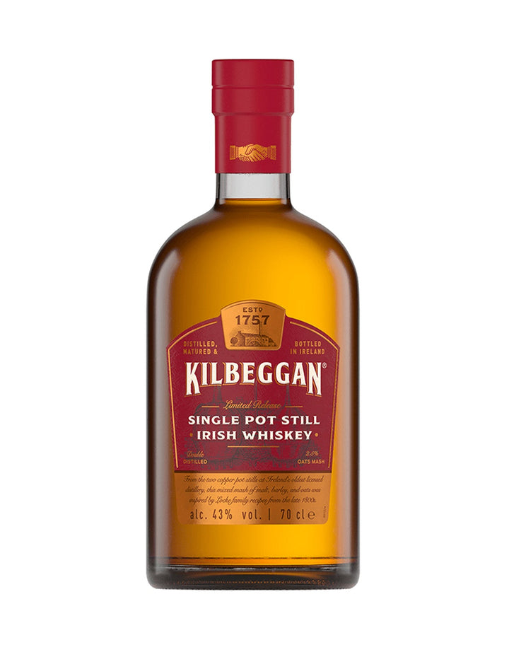 Kilbeggan Single Pot Still Irish Whiskey