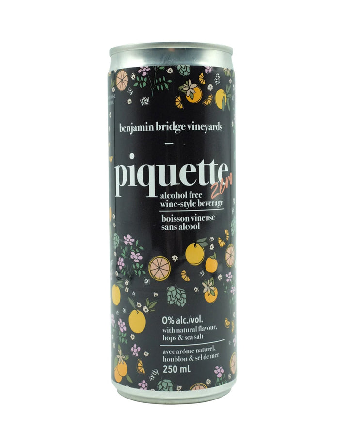 Benjamin Bridge Piquette Zero (Non Alcoholic) 250 ml - 24 Cans