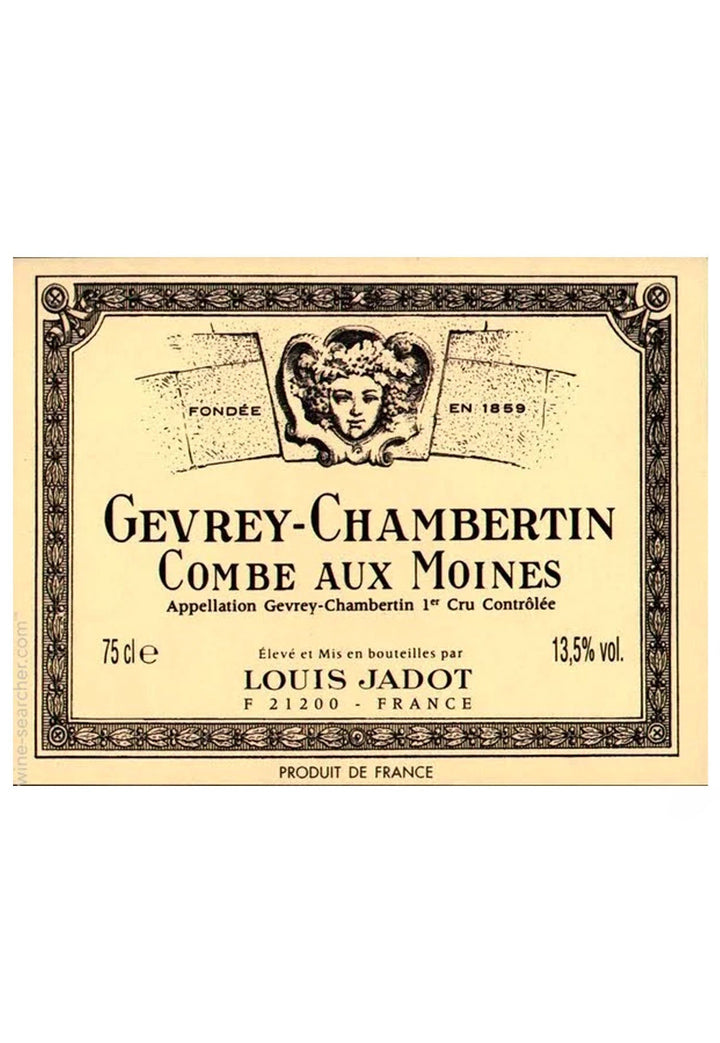 Louis Jadot Gevrey Chambertin 'Combe Aux Moines' Premier Cru 2017