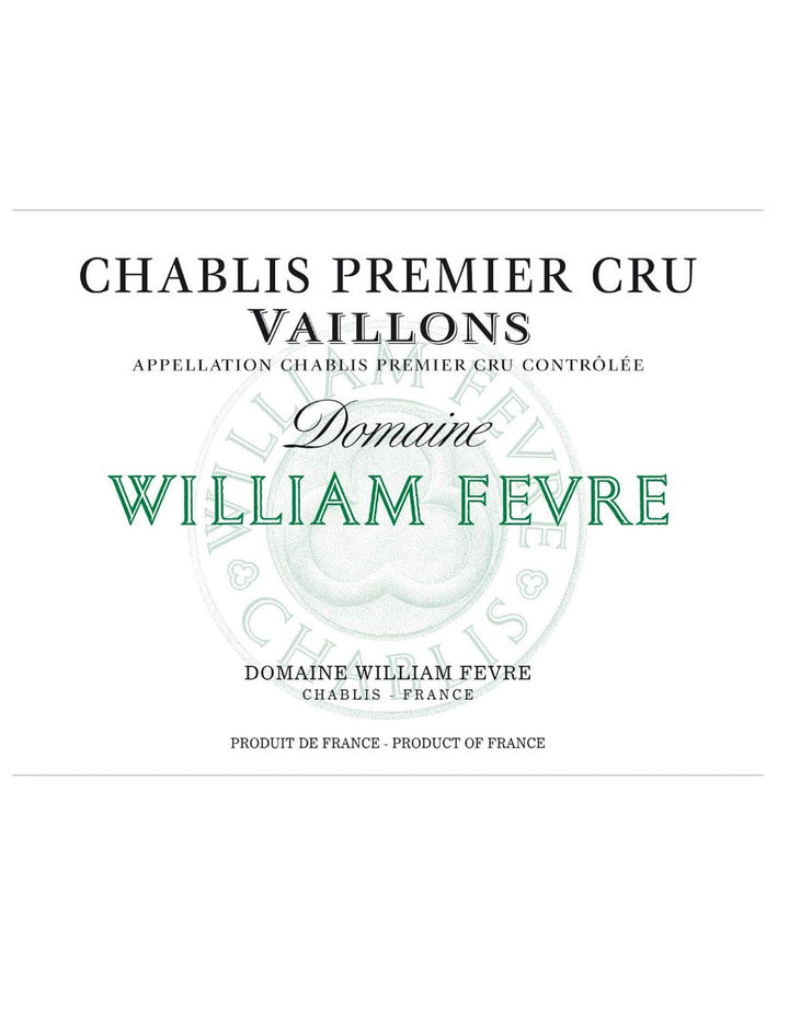 Domaine William Fevre Chablis Premier Cru Vaillons 2019