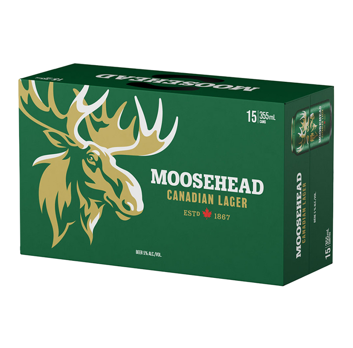 15C MOOSEHEAD LAGER 15x355ML