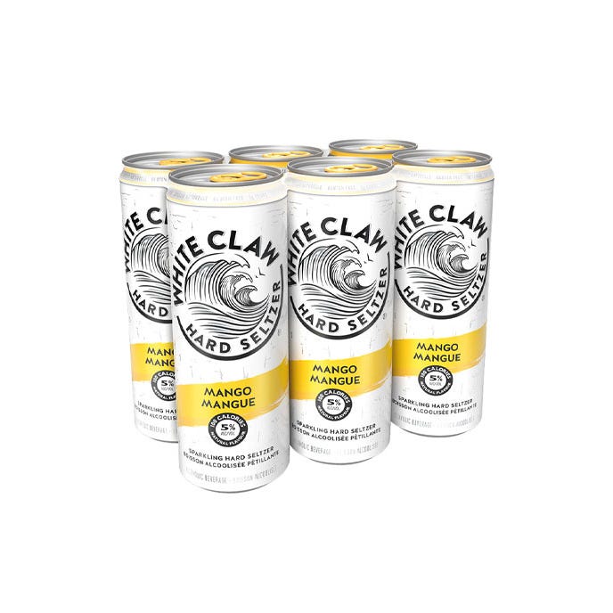 6C WHITE CLAW MANGO 6x355ml