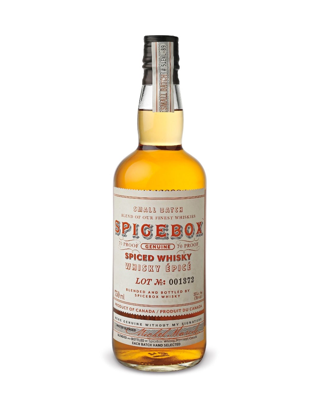 Spicebox Canadian Spiced Whiskey