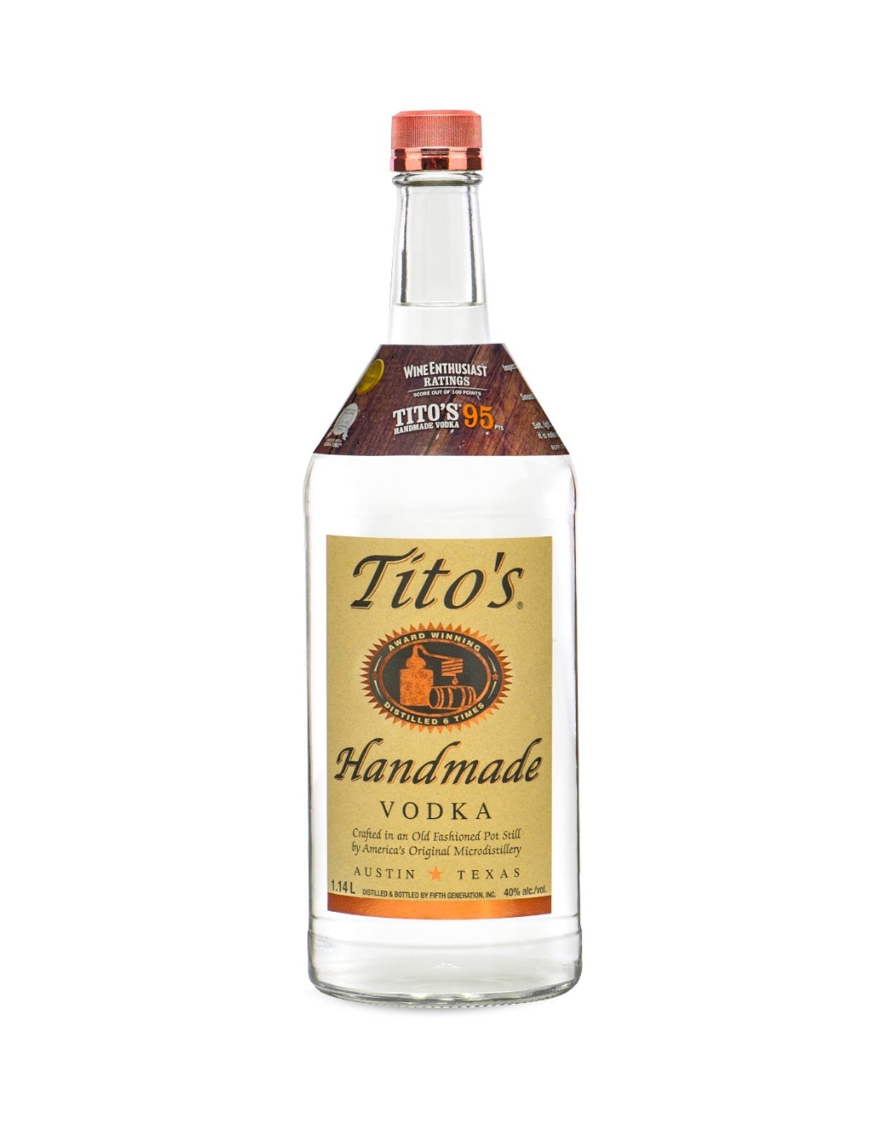 Tito's Handmade Vodka - 1.14 Litre Bottle