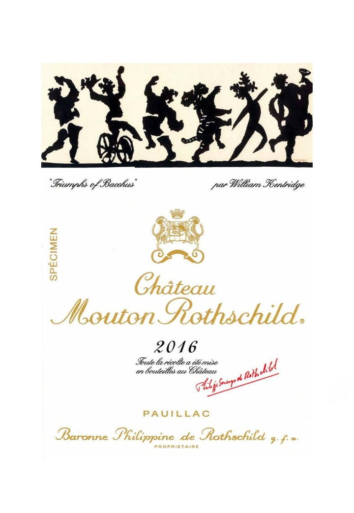 Chateau Mouton Rothschild 2016