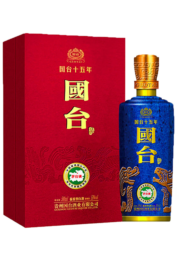 Guizhou Guotai Liqour 15 Year Baijiu - 500 ml